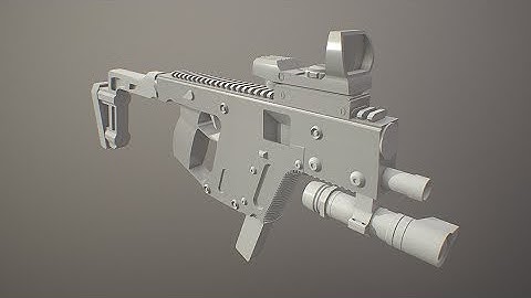 Kriss Vector 3d Model