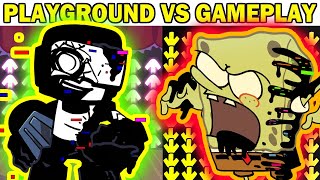 FNF Character Test | Gameplay VS Playground | FNF Mods | VS Pibby  Tankman Pibby  Spongebob Tails