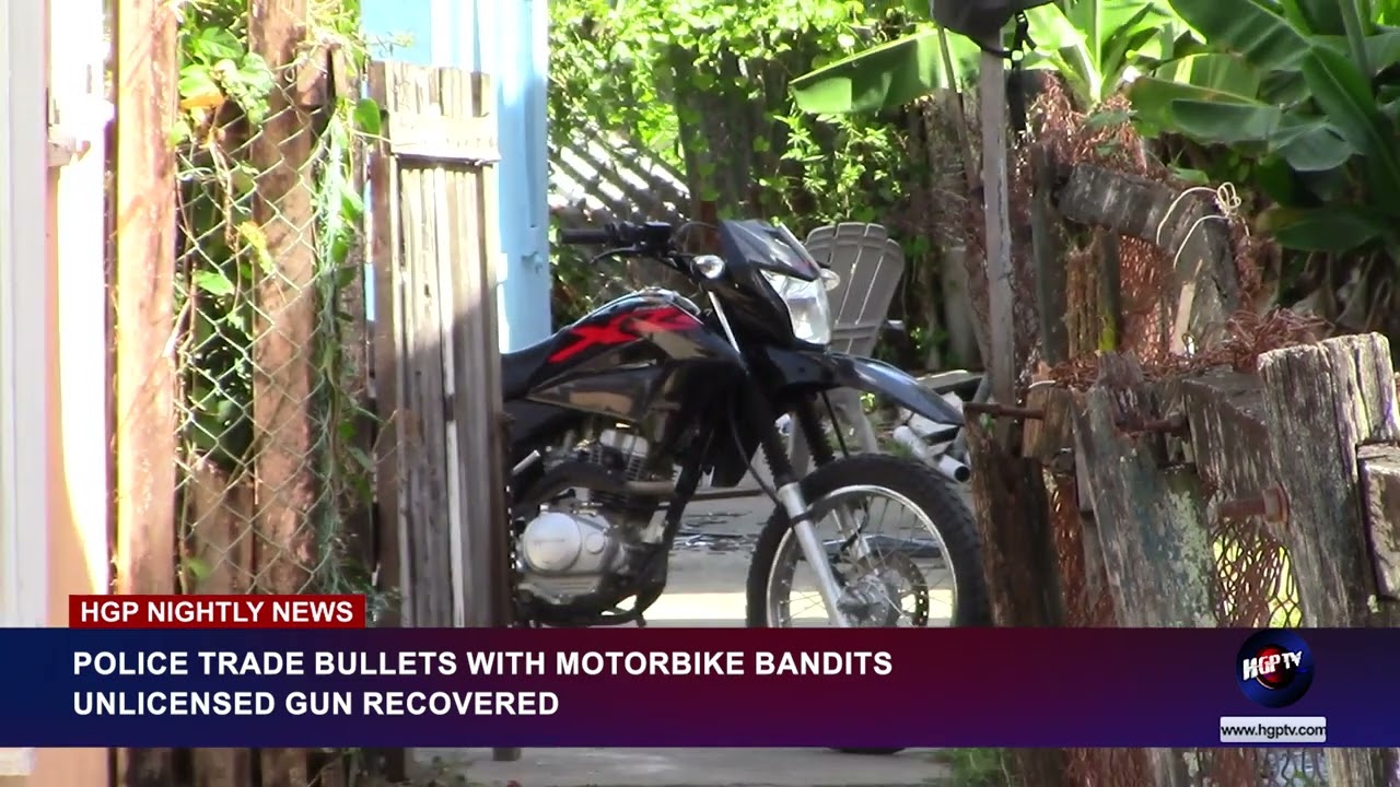 POLICE TRADE BULLETS WITH MOTORBIKE BANDITS – UNLICENSED GUN RECOVERED