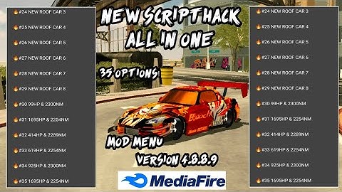 NEW SCRIPTHACK ALL IN ONE CAR PARKING MULTIPLAYER 4.8.8.9
