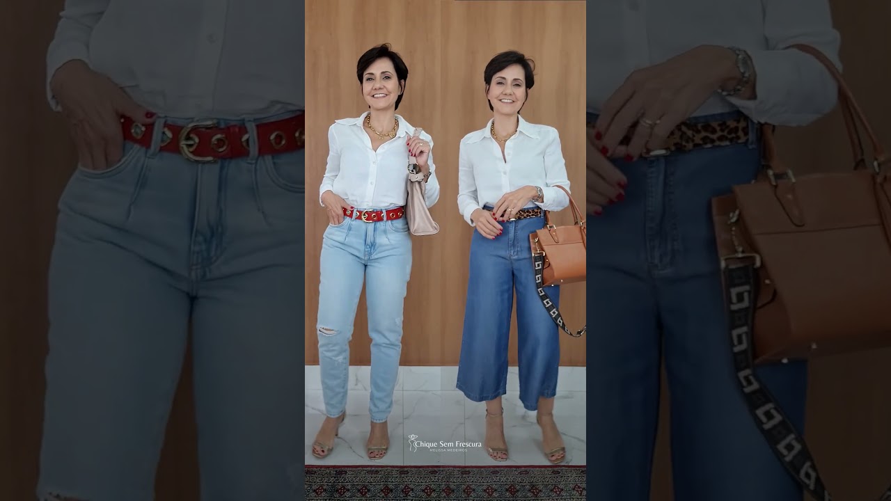 DESCUBRA AGORA: 8 LOOKS INCRÍVEIS com a CAMISA BRANCA para MULHERES MADURAS! VEJA AQUI!