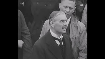 Neville Chamberlain "Peace For Our Time" - Munich Agreement