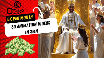 Step-by-Step Guide: AI Image to 3D Video Animation in 3 Minutes and earn up to 5k/month