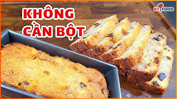 Không Bột, Không Men! Đừng Lãng Phí Chuối, làm Bánh này Mềm Mại Xốp Thơm rất ngon - KT Food