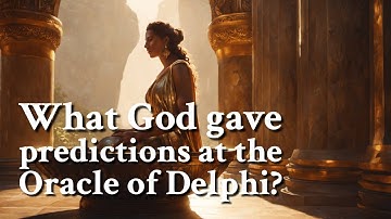What God gave predictions at the Oracle of Delphi? Greek Mythology Story