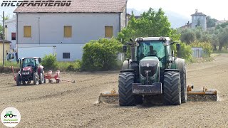 OVER 800 HP ON FIELD | 3 TRACTORS | JD 8410 - FENDT 939 - CASE IH FARMALL 115C | ALPEGO - MASCHIO