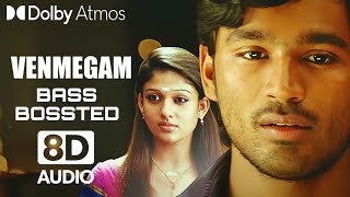 Venmegam - Yaaradi Nee Mohini I bassbossted 🔊 | 8d audio 🎧 
