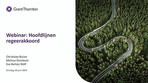 MKB Webinar Hoofdlijnenakkoord nieuw kabinet