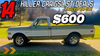 Craigslist Gold! 14 Classic Cars at Shockingly Low Prices!