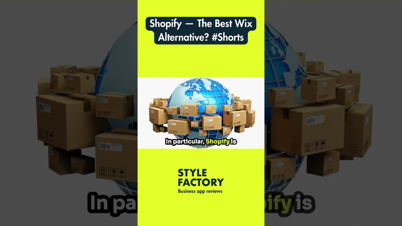 Shopify — The Best Wix Alternative? 