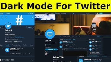 How To Turn On Dark Mode(Night Mode) On Twitter For All Android Mobile & Pc
