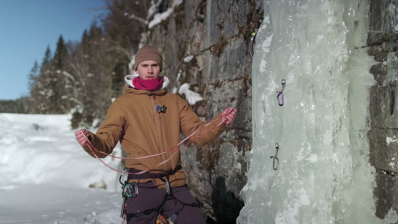 How to build ice anchors | Rjukan Adventure