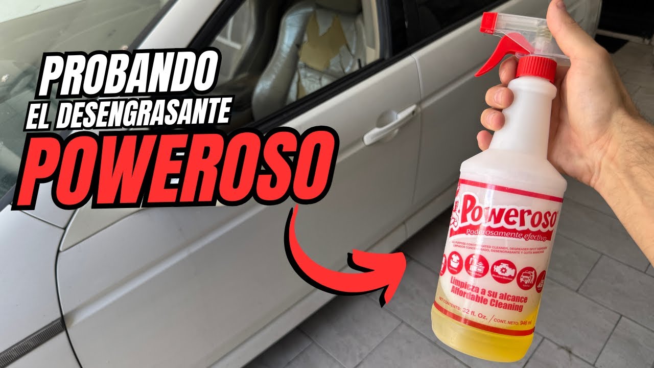 PROBANDO EL DESENGRASANTE POWEROSO | LA COPIA DEL AWESOME - YouTube