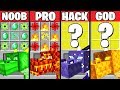 Minecraft Battle: SUPER DRAGON CRAFTING CHALLENGE - NOOB vs PRO vs HACKER vs GOD ~ Animation