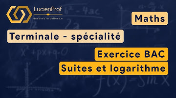 Terminale - spé. Maths - Exercice BAC (Suite et Logarithme)