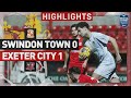 Swindon Exeter City goals and highlights