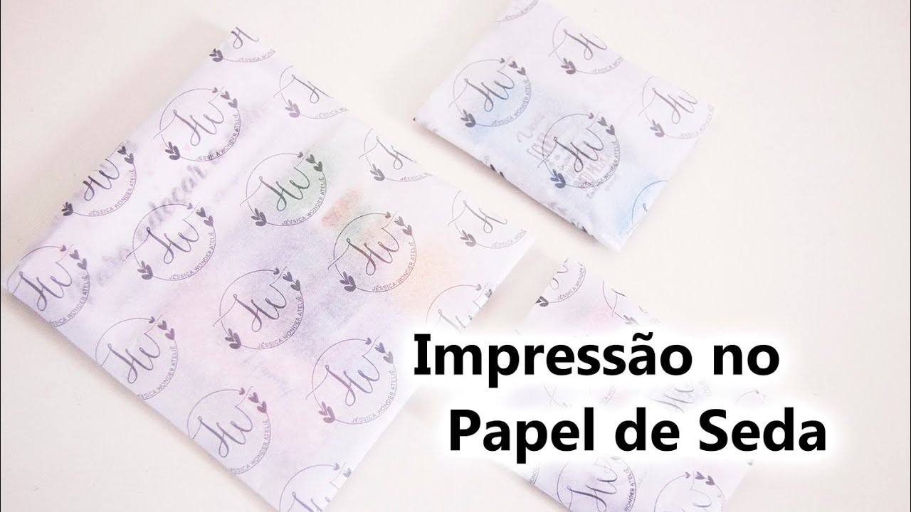 Impressão no Papel de Seda