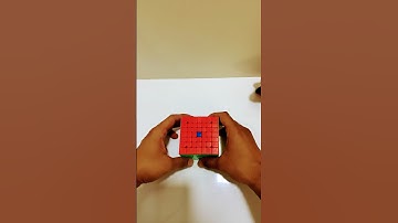 How to make DOT pattern on 7x7 Rubik’s cube | Easy Rubik’s cube pattern #short #rubikscube #cubing