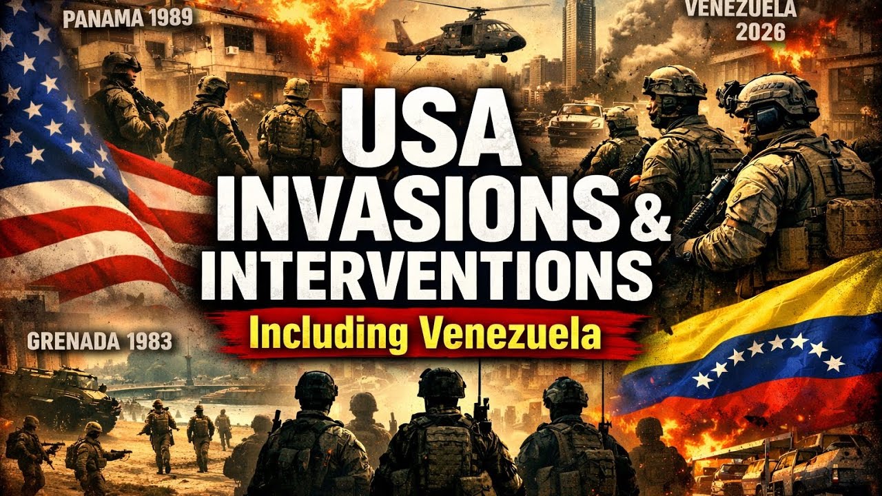 USA Invasions & Interventions: From Latin America to Venezuela |  