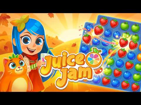 Juice Jam (by Jam City) - match 3 puzzle game for Android and iOS - gameplay.