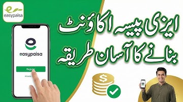 How to Create Easypaisa Account | Easypaisa Account Banane ka tarika (2026)