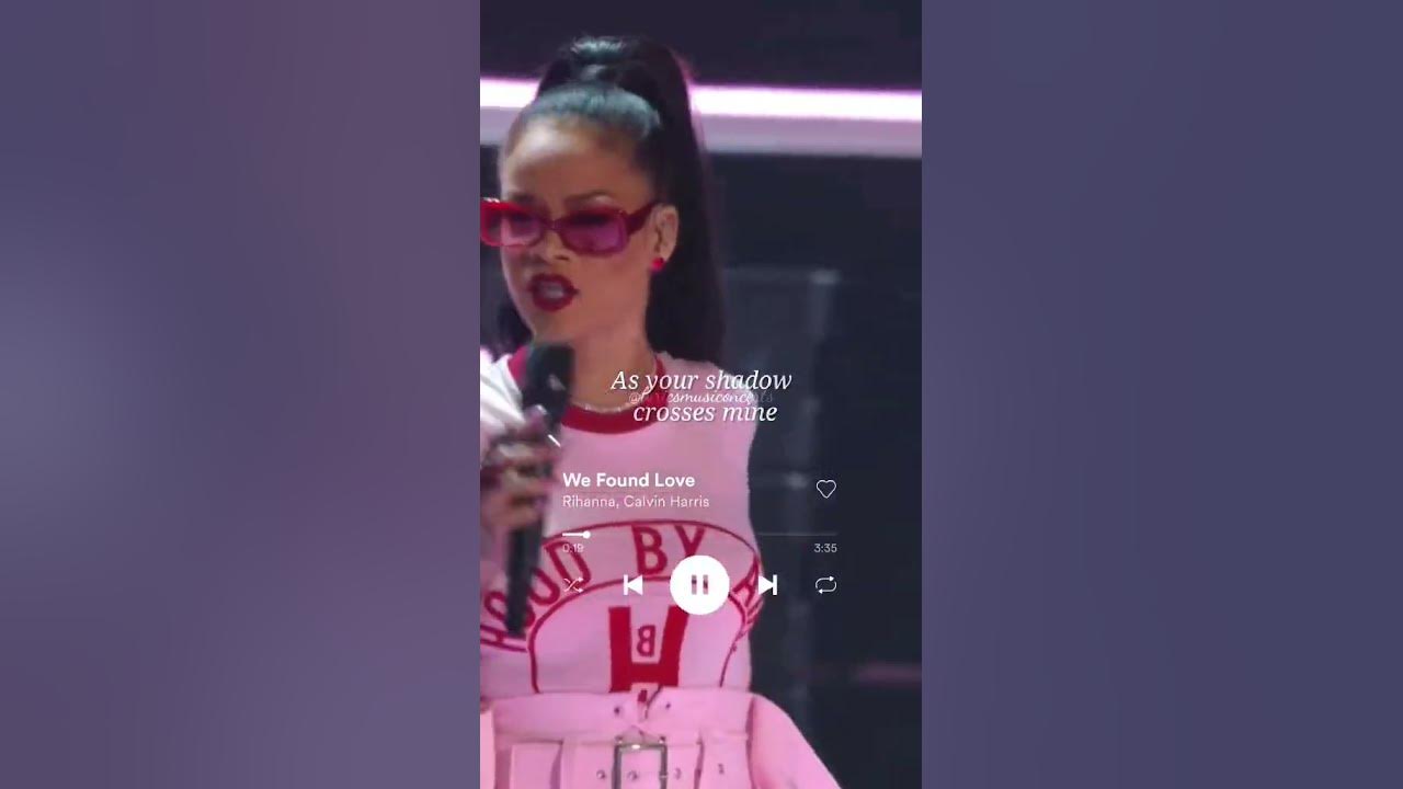 RIHANNA-WE FOUND LOVE lyrics  ❤