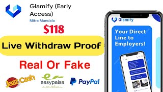 Glamify app se job kaise paye | Glamify app real or fake | Glamify job apply | Glamify app