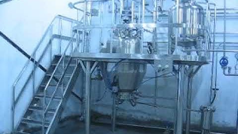 herbal extractor and concentrator production line