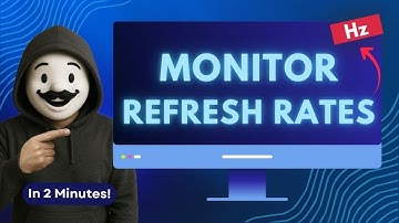 Why Some Monitors Feel Faster Than Others