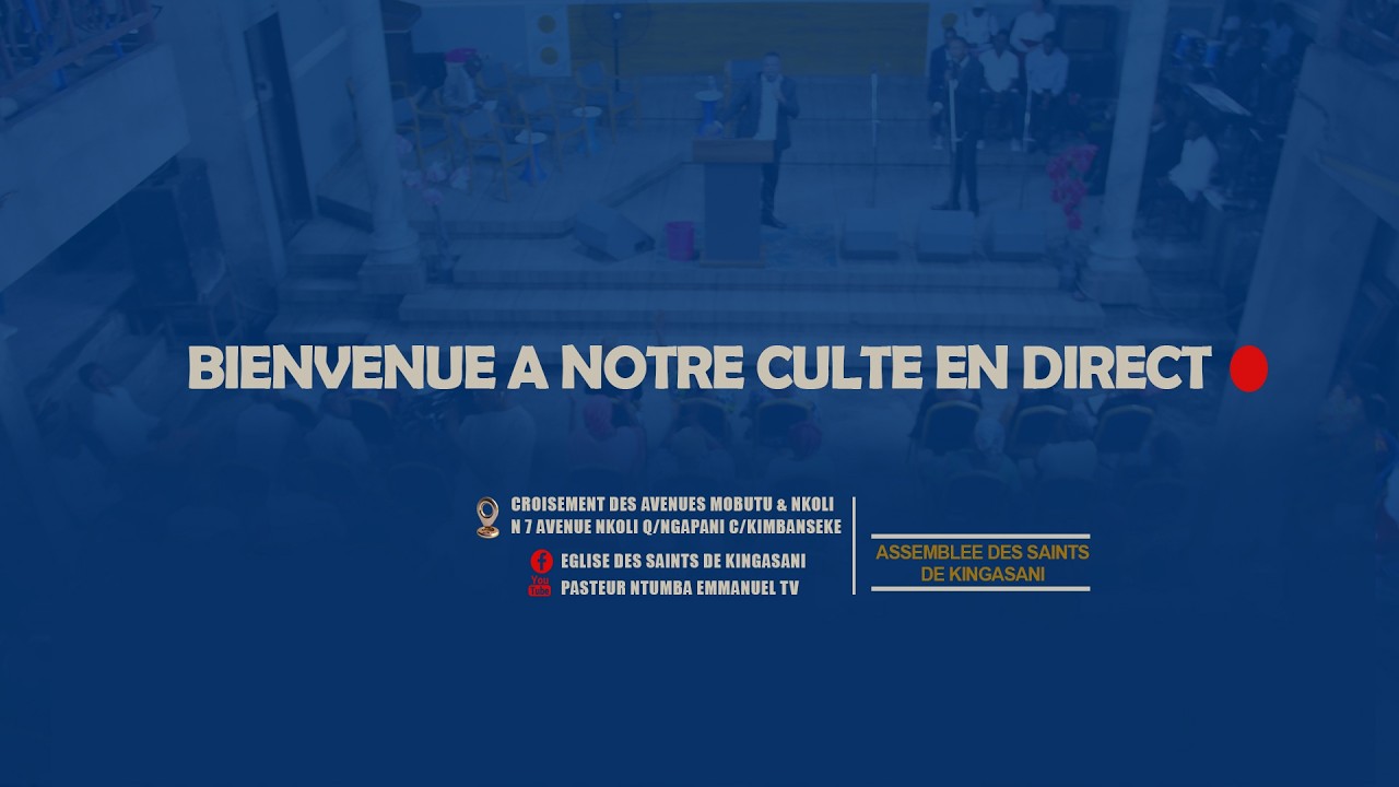 CULTE D'ENSEIGNEMENT Thème : 12 FILS DE JACOB (ZABULON) Orateur : Pasteur Ntumba Emmanuel