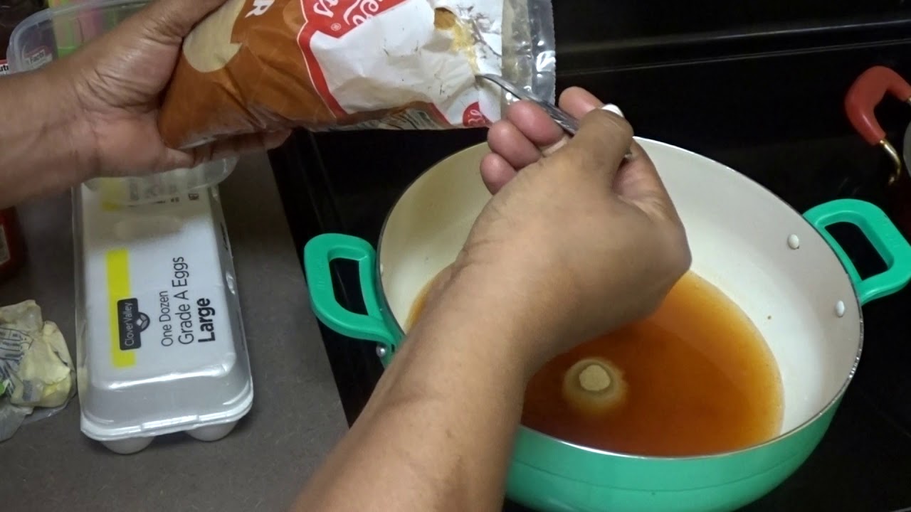 Spicy Sausage On Bun & Scramble Eggs - YouTube