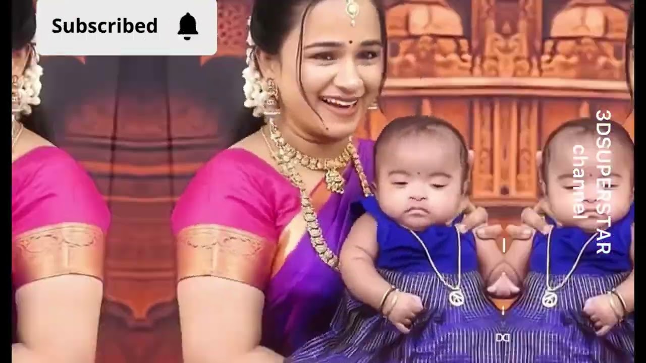 Snehan Kannigha twin baby girls photoshoot 