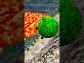 Big &amp; small collors moon vs giant lava pit - beamngdrive. #crashdrive #shorts #viral
