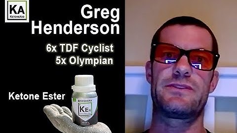 Ketone Ester Tour De France. Greg Henderson 6xTdF "Not marginal gains, big gains"