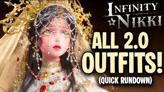 All Outfits Coming To Version 2.0 Quick Rundown - Infinity Nikki
