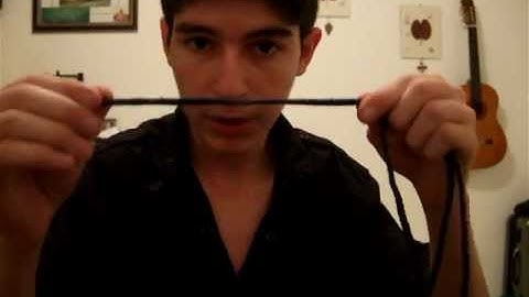 Best How to fix a broken guitar string tutorial.AVI