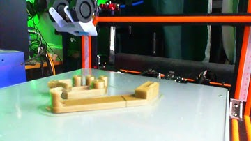 Anet E16 printing some solid bed mounts and custom cam arm .