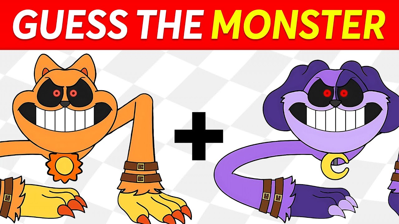 CATDAY & DOGNAP?😼🐕 Guess The MONSTER (Smiling Critters) By EMOJI + VOICE | Poppy Playtime Chapter 3