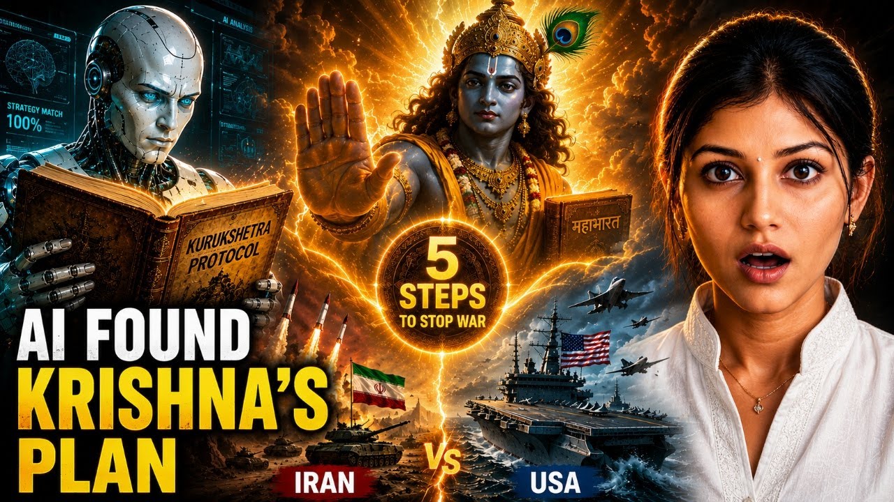 I Asked AI: Can Krishna’s 5 Steps Stop the Iran-US War?
