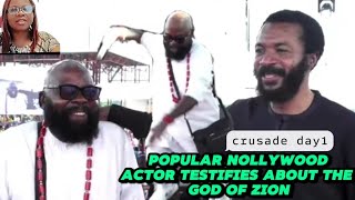 Nollywood Actor Mr Emeka Ani's powerful Testimony.Crusade,Day 1