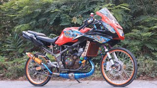 Ninja rr modifikasi simple || Kawasaki ninja rr modifikasi