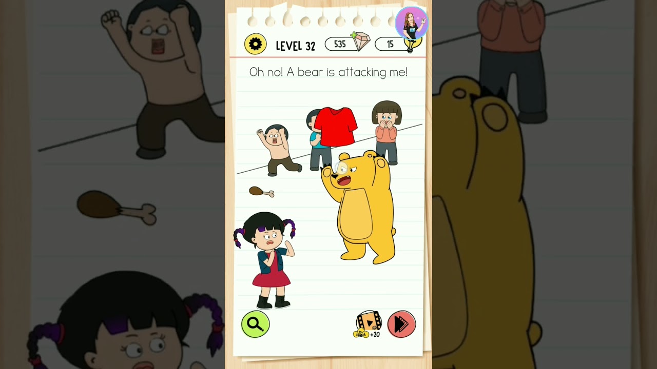 Brain Test 4: Tricky Friends - Level 32