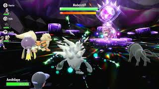 Pokemon Violet 6 Star Raid Mabosstiff Tera Type Psychic