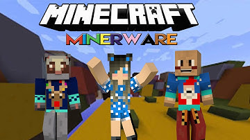 Minecraft: Minerware with Mousie Mouse and Netty Plays