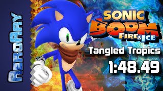 Sonic Boom: Fire & Ice - Tangled Tropics Speedrun (01:48.49)
