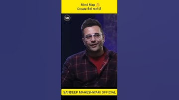 Mind Map Create कैसे करते हैं 🤔 #shorts #mindmapping #motivation #sandeepmaheshwari #viral