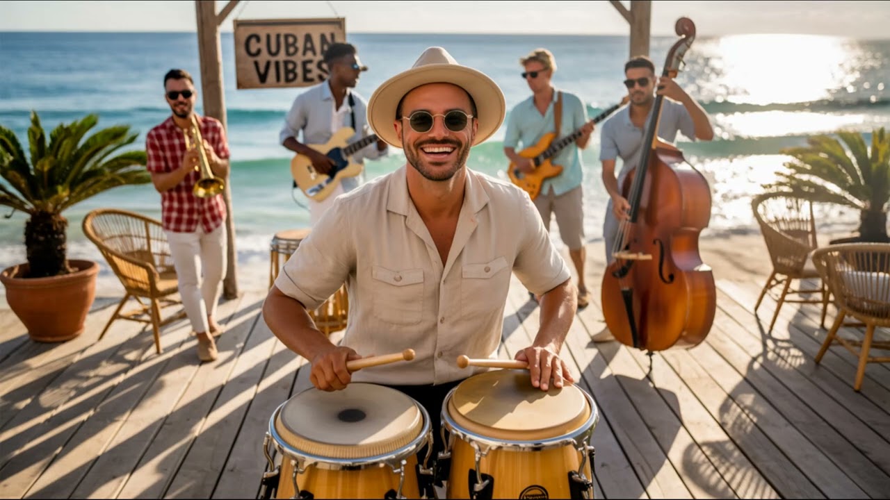 Salsa Beach Thunder: Cuban Power Rhythms & Ocean Energy