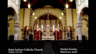 Passion Sunday, March 22, 2026