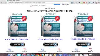 Oklahoma Rental Agreement