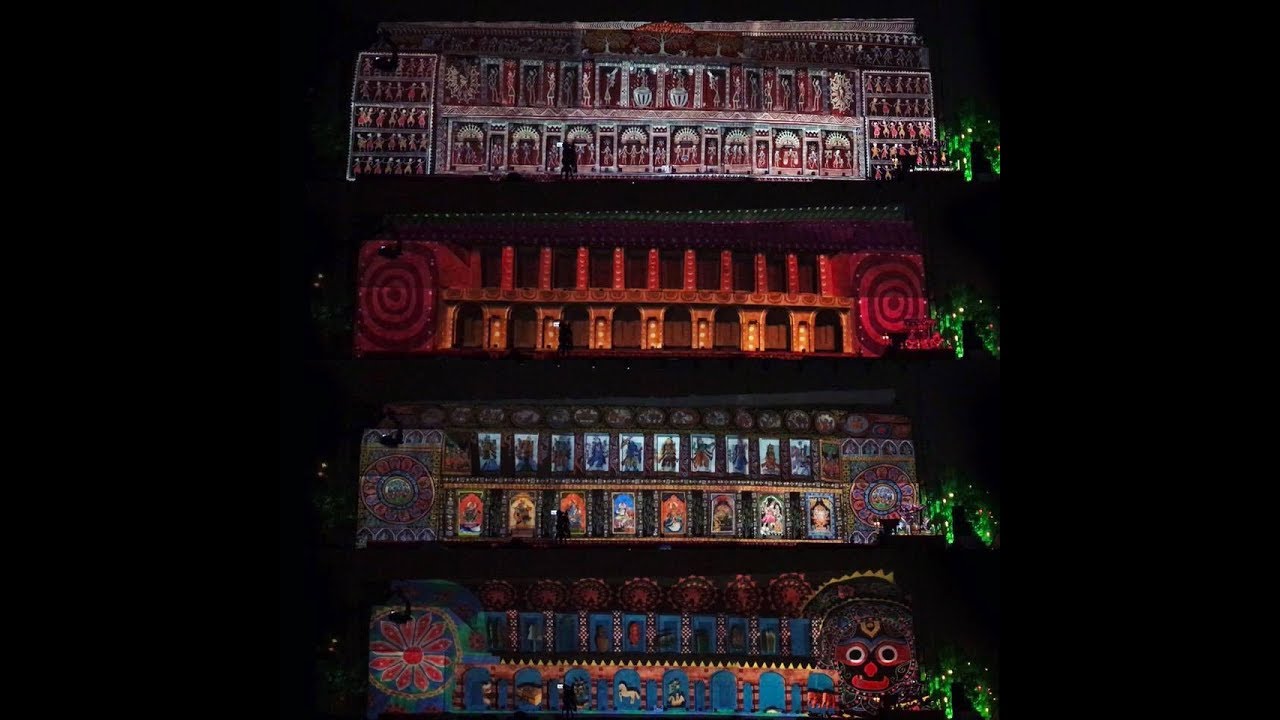 Odisha Parba 2017 | Projection | Splat Studio - YouTube